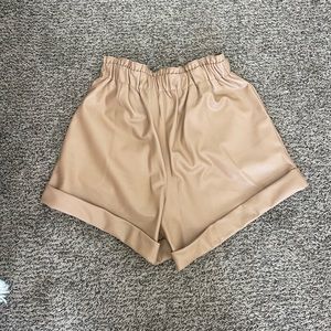Abercrombie Vegan Leather Short
